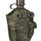 Gourde Mil-Tec type US 1 litre en polyéthylène avec housse polyester et petite poche additionnelle
