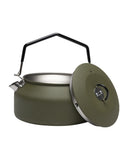 Bouilloire de bivouac Mil-Tec en acier inoxydable 304 contenance 1 litre de 280 g