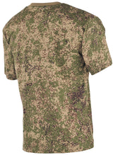 T-shirt US manches courtes MFH 170 g/m² coton à impression réactive col renforcé
