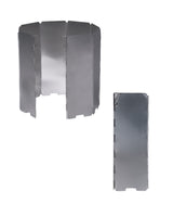 Pare-vent de réchaud Mil-Tec en aluminium pliable 67 x 24 cm avec housse, 220 g