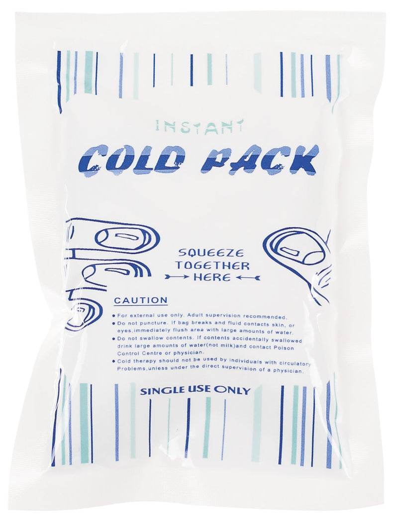 Poche de froid instantanée MFH 100 g à usage unique 14,5 x 11 cm pour trousse