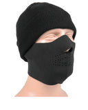 Masque de protection facial Mil-Tec en néoprène 2 mm réversible et réglable à la nuque