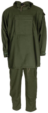 Combinaison de protection NRBC britannique, surplus comme neuf pour le terrain