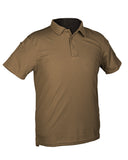 Polo tactique Mil-Tec à séchage rapide en polyester avec poches de bras et porte-stylo