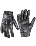 Gants tactiques Mil-Tec en cuir de chèvre avec coque de protection des articulations