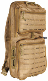 Sac à dos compressible MFH Compress OctaTac 7 à 15 L avec supports découpe laser