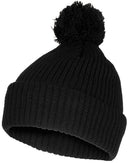 Bonnet à pompon MFH en acrylique avec doublure polaire 3M Thinsulate