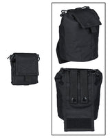 Pochette fourre-tout pliable Mil-Tec en polyester format replié 11 x 4 x 13 cm MOLLE