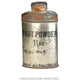 Poudre pour les pieds type britannique 1940, boîte de 1 3/4 once, pièce d'époque