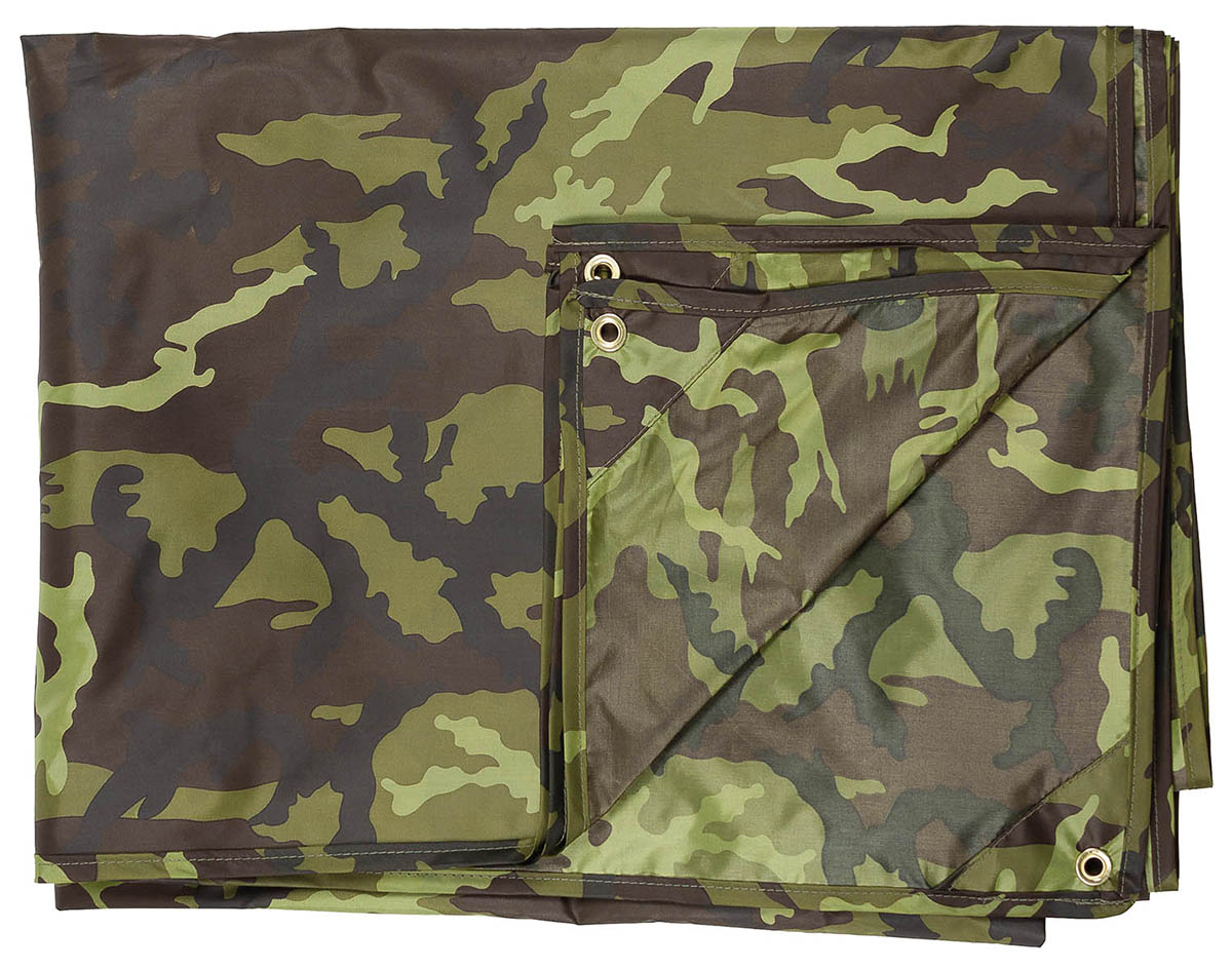 Bâche multi-usages MFH Tarp 300 x 500 cm 12 œillets en polyester enduit PU