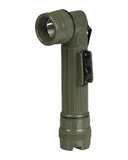 Lampe torche coudée type US Mil-Tec 17 cm ampoule krypton 2 piles C portée 40 m