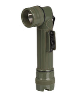 Lampe torche coudée type US Mil-Tec 17 cm ampoule krypton 2 piles C portée 40 m