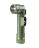 Lampe torche coudée type US Mil-Tec 22 cm ampoule krypton 2 piles D portée 60 m