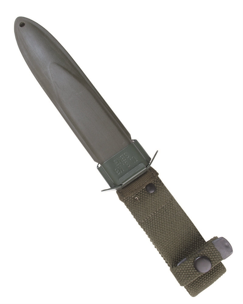 Etui couteau Mil-Tec type US M8 en matière plastique pour poignards M3 et M4
