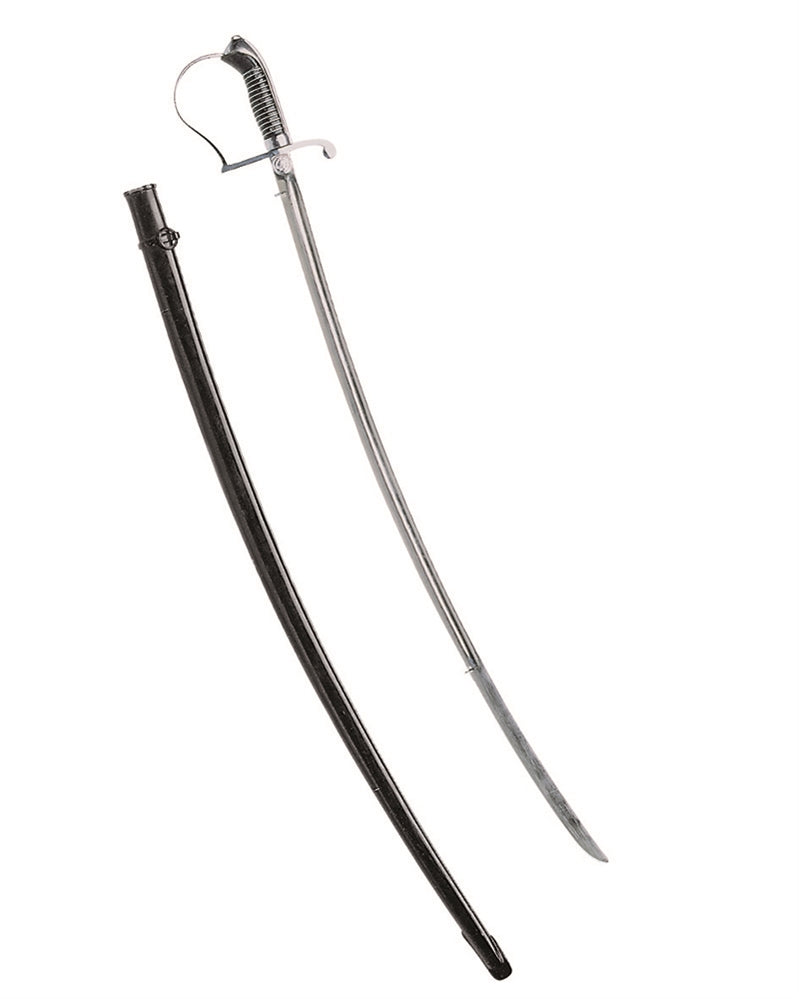 Sabre de parade type NVA Mil-Tec reproduction lame acier au carbone 104 cm fourreau acier