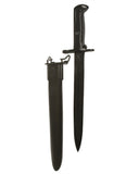 Baïonnette type US M1 Mil-Tec en acier au carbone lame 24,5 cm avec fourreau M7