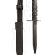 Baïonnette type US M7 Mil-Tec lame acier 420 de 17 cm avec fourreau M10 en ABS