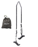 Scie à chaîne Mil-Tec 73 cm en acier 200 g avec poignées moulées et sac de transport