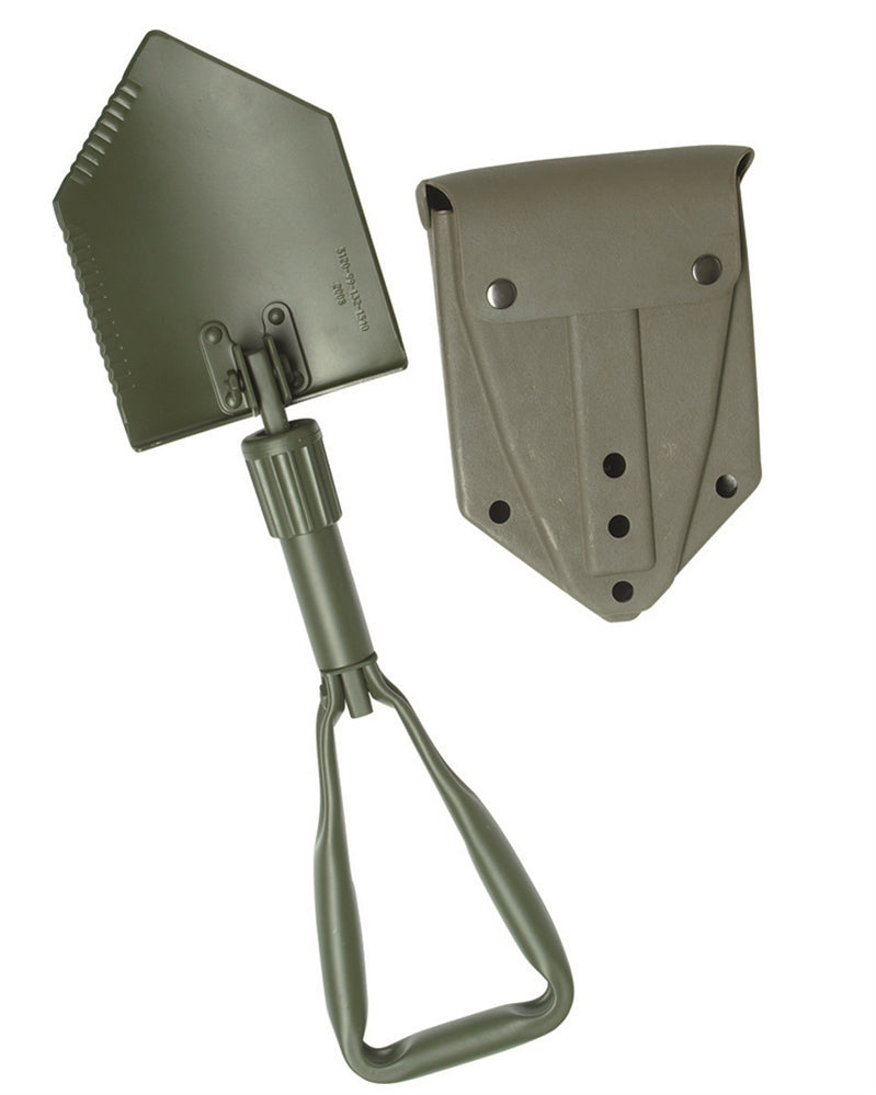 Pelle pliable type BW Mil-Tec en acier au carbone 1360 g avec housse en mousse EVA