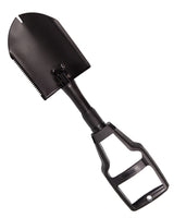 Pelle pliable type US Gen. II Mil-Tec acier au carbone 1060 g manche aluminium et housse