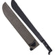 Machette-scie type US Mil-Tec en acier au carbone lame 45,5 cm avec fourreau rigide
