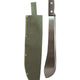 Machette bolo 15 pouces Mil-Tec en acier lame 36,5 cm 380 g avec fourreau en coton