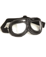 Lunettes de protection type RAF Mil-Tec monture ABS verres inclinés bandeau élastique