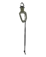 Mousqueton MissionGear Mil-Tec en POM 9 cm avec sangle nylon 27 cm de 37 g