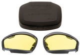 Verres de rechange de lunettes, surplus d'occasion pour la protection individuelle