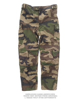 Pantalon de combat T4 de l'armée française en coton, déstockage militaire