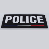 Bandeau d'identification souple Patrol Equipement Rubber haute densité lettres en relief