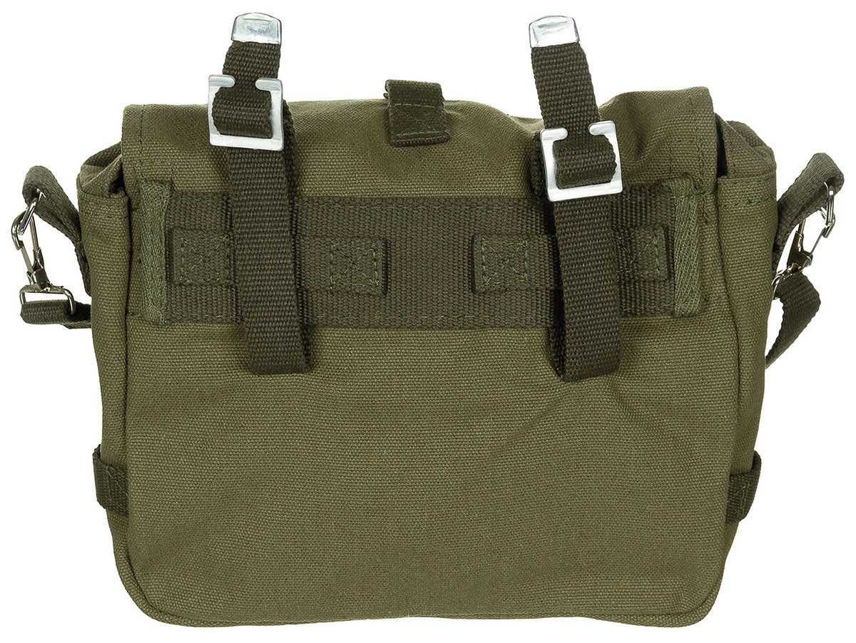 Sacoche de combat type BW MFH 4 l en toile de coton avec bandoulière amovible
