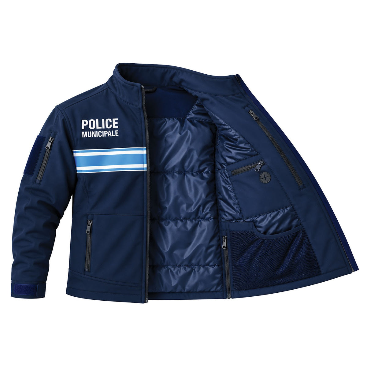 Veste softshell OPEX Police Municipale grand froid matelassée 350 g/m² 8000 mm