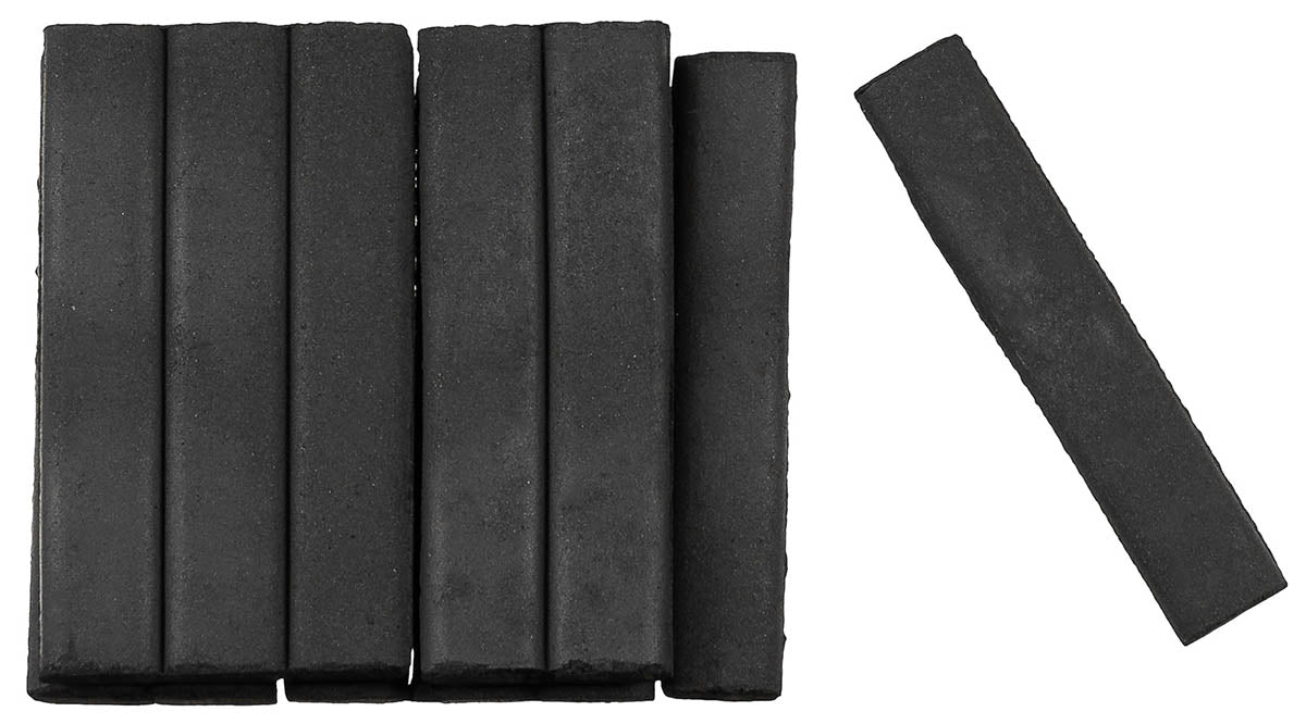 Bâtons de charbon de rechange MFH lot de 12 pour chaufferette de poche 24713
