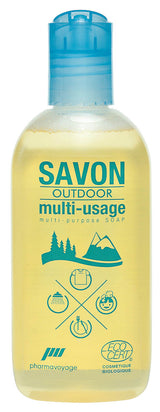 Savon biodégradable multi-usages MFH 100 ml corps cheveux linge et vaisselle