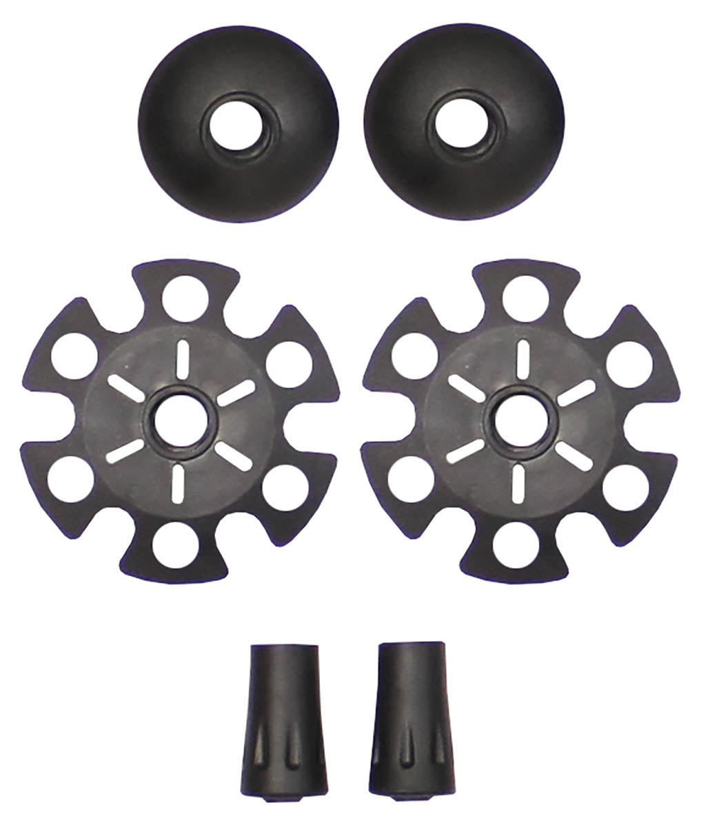 Kit de pièces de rechange Fox Outdoor pour bâtons de trekking, six pièces