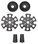 Kit de pièces de rechange Fox Outdoor pour bâtons de trekking, six pièces