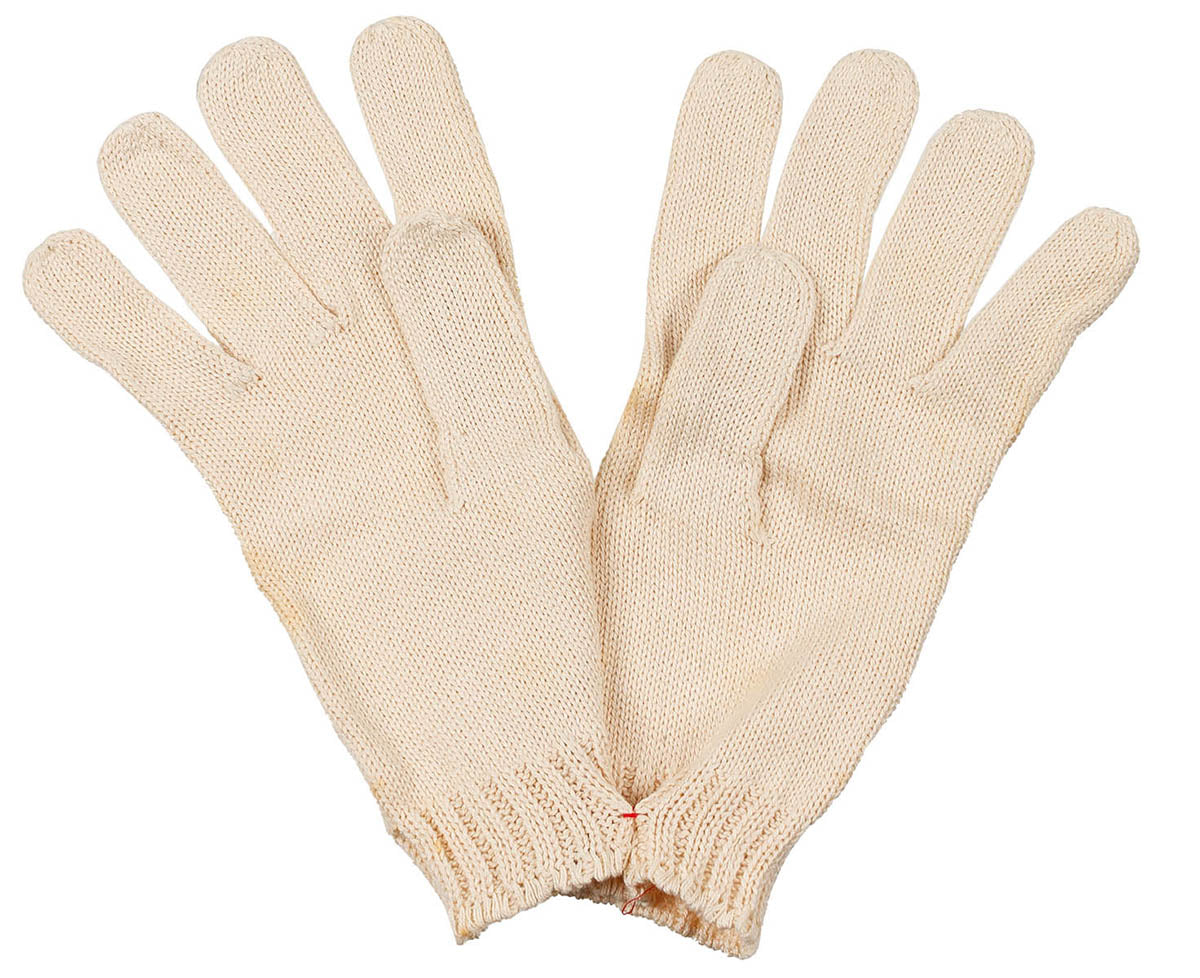 Gants à doigts tchèques tricotés, surplus comme neuf pour le froid et la manutention, lot de 10