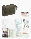 Trousse de premiers secours Mil-Tec Leina Pro 25 pièces en pochette MOLLE