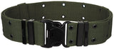 Ceinturon à œillets type US LC2 MFH en nylon 6 cm réglable à 110 cm