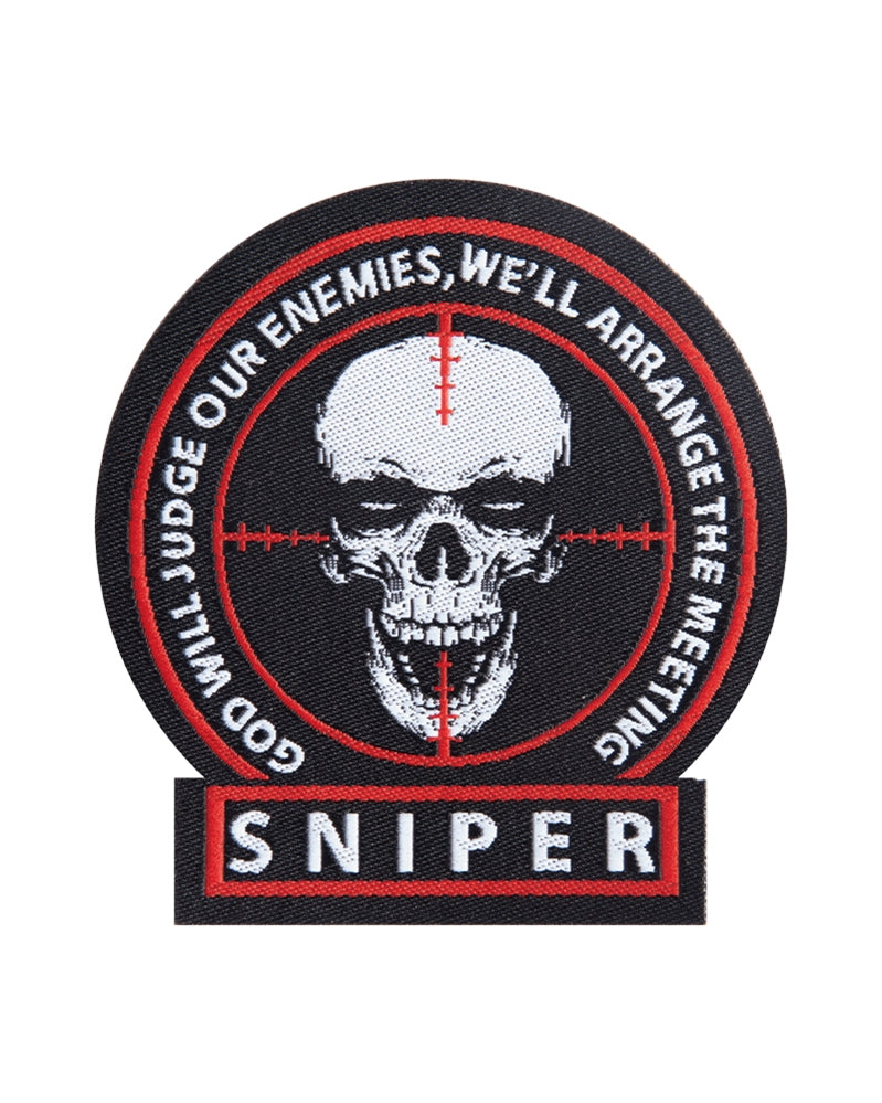 Morale patch tireur d'élite Mil-Tec textile polyester 7,2 x 6,8 cm 3 g