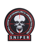 Morale patch tireur d'élite Mil-Tec textile polyester 7,2 x 6,8 cm 3 g