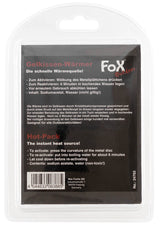 Chaufferette gel réactivable Fox Outdoor 14 x 10 x 2 cm 290 g à acétate de sodium