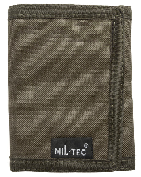Portefeuille Mil-Tec en polyester enduit PVC 9 x 13 cm à quatre logements pour cartes