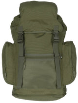 Sac à dos britannique MFH 30 l en polyester avec dos rembourré et poche de fond