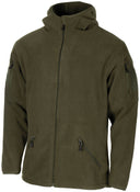 Veste polaire MFH Tactical à capuche et poches de bras à glissières YKK