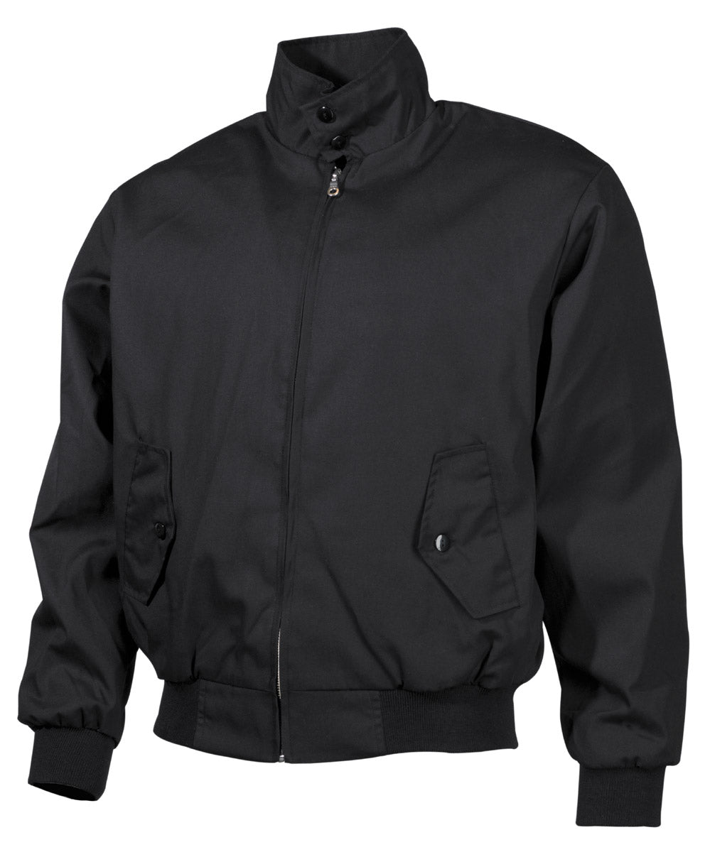Blouson MFH English Style à col montant boutonné et doublure à carreaux