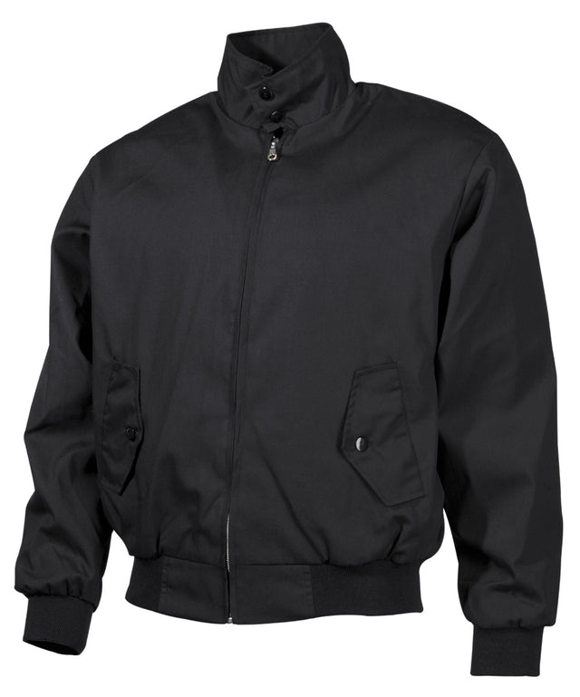 Blouson MFH English Style à col montant boutonné et doublure à carreaux