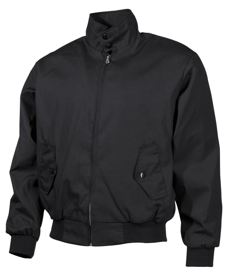 Blouson MFH English Style à col montant boutonné et doublure à carreaux