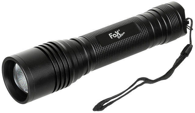 Lampe torche Fox Outdoor Security 1000 lumens portée 500 m autonomie 30 heures